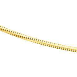 14K Yellow Gold Omega Chain - 16 inchesyellow 