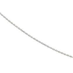 Sterling Silver Diamond Cut Twisted Rope Chain - 16 inchessterling 