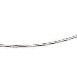 Sterling Silver Round Snake Chain - 16 inchessterling 