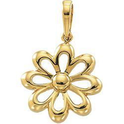 14K Yellow Gold Metal Fashion Pendantyellow 