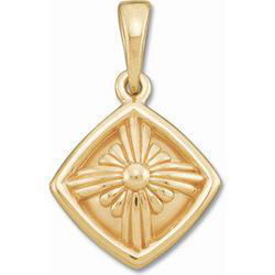 14K Yellow Gold Metal Fashion Pendantyellow 