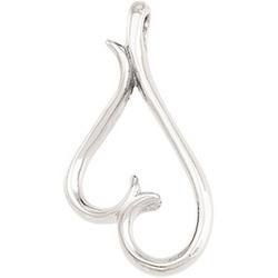 14K White Gold Metal Fashion Pendantwhite 