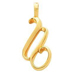 14K Yellow Gold Metal Fashion Pendantyellow 