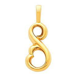 14K Yellow Gold Metal Fashion Pendantyellow 