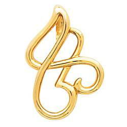 14K Yellow Gold Metal Fashion Pendantyellow 