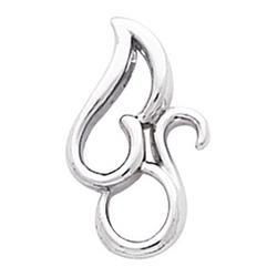 14K White Gold Metal Fashion Pendantwhite 