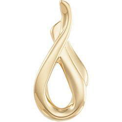 14K Yellow Gold Metal Fashion Pendantyellow 