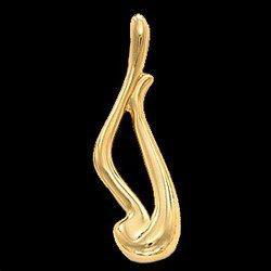 14K Yellow Gold Metal Fashion Pendantyellow 