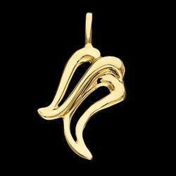 14K Yellow Gold Metal Fashion Pendantyellow 