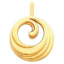 14K Yellow Gold Metal Fashion Pendantyellow 