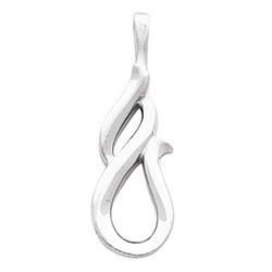 14K White Gold Metal Fashion Pendantwhite 