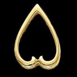 14K Yellow Gold Pendant Enhanceryellow 