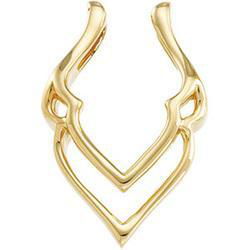 14K Yellow Gold Pendant Enhanceryellow 