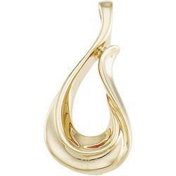 14K Yellow Gold Metal Fashion Pendantyellow 