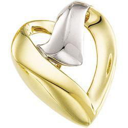 14K Two Tone Gold Heart Chain Slidetwo 