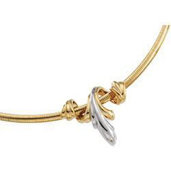 14K Yellow Gold Chain Slideyellow 