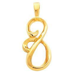 14K Yellow Gold Metal Fashion Pendantyellow 