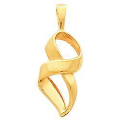 14K Yellow Gold Metal Fashion Pendantyellow 