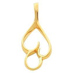 14K Yellow Gold Metal Fashion Pendantyellow 