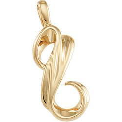 14K Yellow Gold Metal Fashion Pendantyellow 