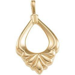 14K Yellow Gold Metal Fashion Pendantyellow 