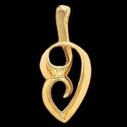 14K Yellow Gold Metal Fashion Pendantyellow 