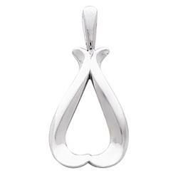 14K White Gold Metal Fashion Pendantwhite 