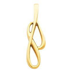 14K Yellow Gold Metal Fashion Pendantyellow 