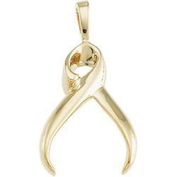 14K Yellow Gold Metal Fashion Pendantyellow 