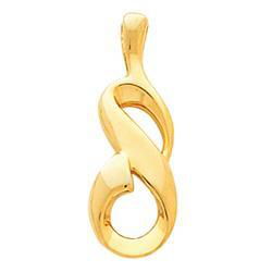 14K Yellow Gold Metal Fashion Pendantyellow 