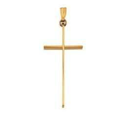 14K Yellow Gold Cross Pendantpendant 