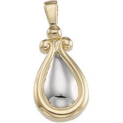 14K Two Tone Gold Metal Fashion Pendanttwo 