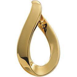 14K Yellow Gold Metal Fashion Omega Slideyellow 