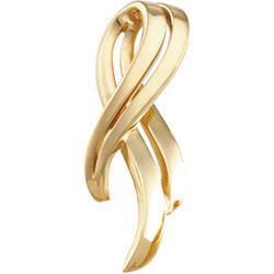 14K Yellow Gold Metal Fashion Omega Slideyellow 