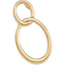 14K Yellow Gold Metal Fashion Chain Slideyellow 