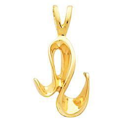 14K Yellow Gold Freeform Pendantyellow 