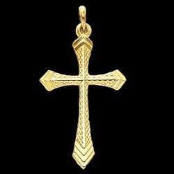 14K Yellow Gold Cross Pendantyellow 