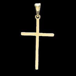 14K Yellow Gold Cross Pendantyellow 