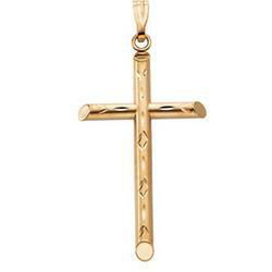 14K Yellow Gold Cross Pendantyellow 