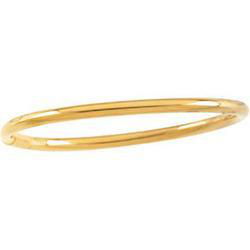 14K Yellow Gold Children's Plain Braceletyellow 