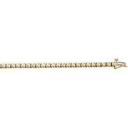 14K Yellow Gold Diamond Braceletyellow 