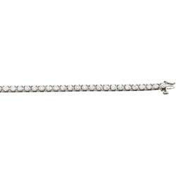 14K White Gold Diamond Braceletwhite 