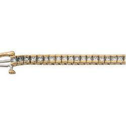 14K Yellow Gold Diamond Braceletyellow 