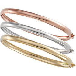 14K Rose Gold Bangle Braceletrose 