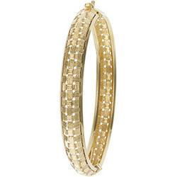 14K Yellow Gold Hinged Braceletyellow 