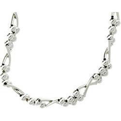 Sterling Silver Stretch Bracelet Pat - 7.25 inchessterling 