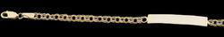 14K Yellow Gold Id Bracelet - 7 inchesyellow 