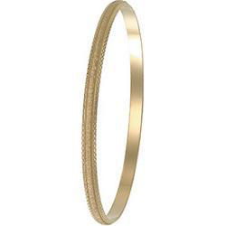 14K Yellow Gold Bangle Braceletyellow 