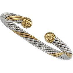 Sterling Silver Cable Braceletsterling 