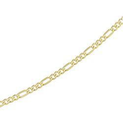 14K Yellow Gold Figaro Chain - 8 inchesyellow 